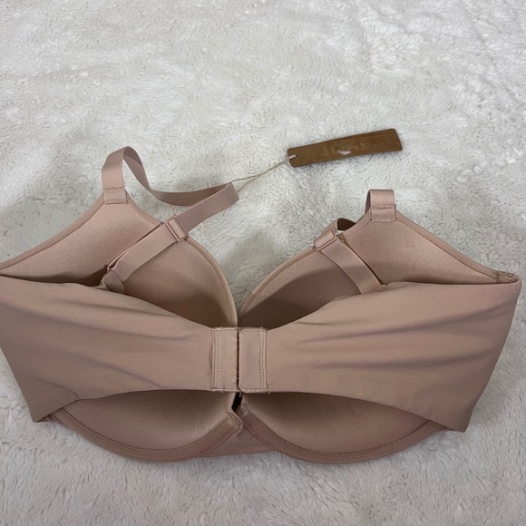 SKIMS Fits Everybody Push Up Demi Bra Mica Tan BR-UWR-2295 Size 34DD NWT - Picture 4 of 9